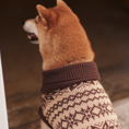 Load image into Gallery viewer, "Latte" Turtleneck Knit Dog Sweater
